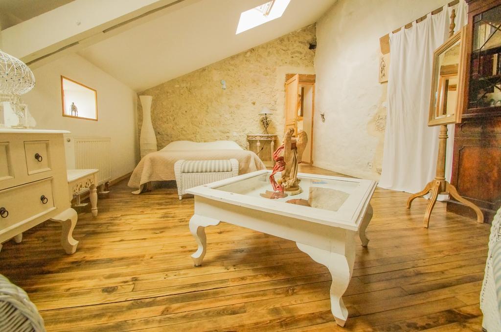 Chambres D'Hotes Domaine De La Rose Des Vents Castelnau-sur-lʼAuvignon Cameră foto